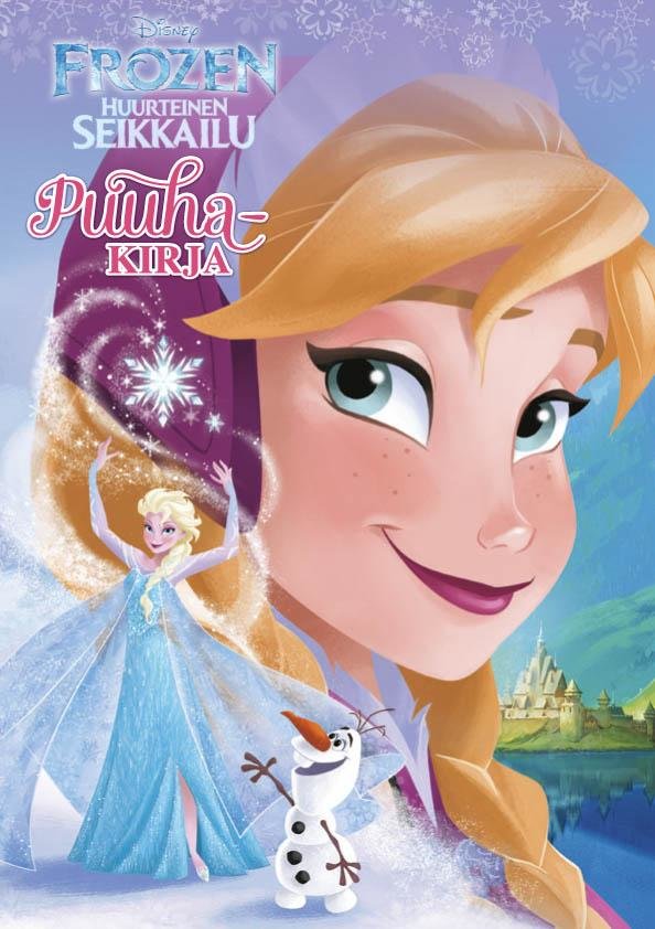 Disney Frozen Huurteinen Seikkailu Puuhakirja