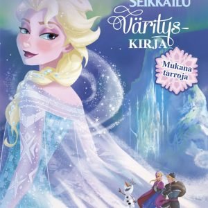 Disney Frozen Värityskirja Glitterillä Ja Tarroilla