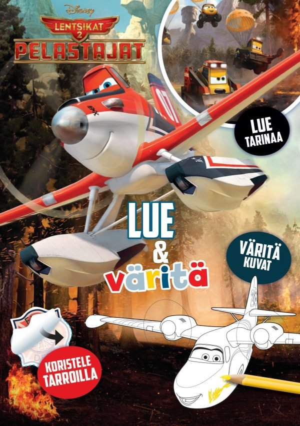 Disney Lentsikat 2 Lue & Väritä