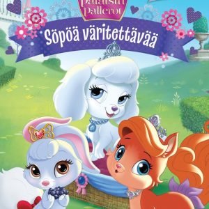 Disney Prinsessat Palatsin Pallerot Söpöä Väritettävää