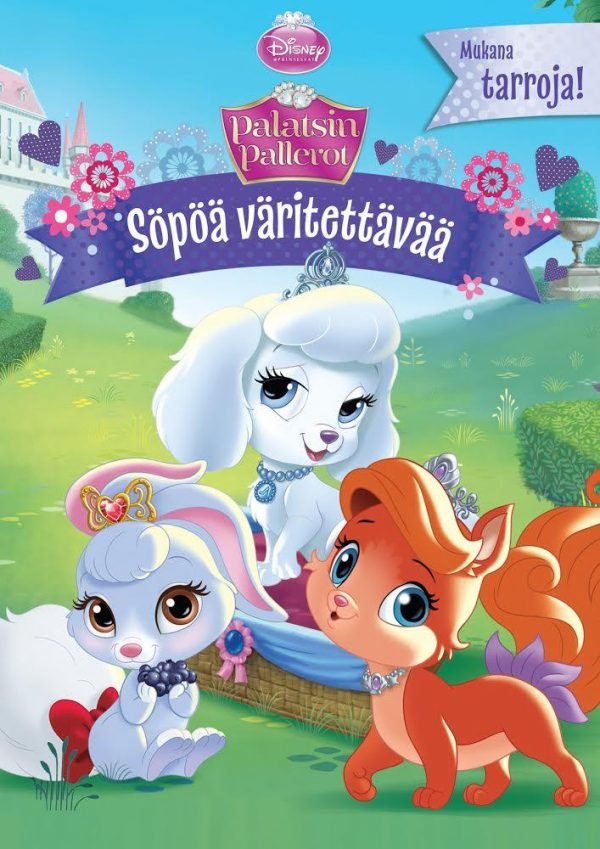 Disney Prinsessat Palatsin Pallerot Söpöä Väritettävää