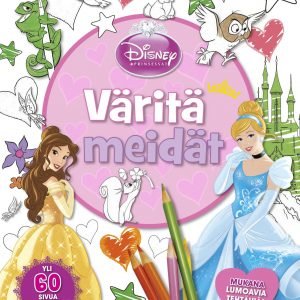 Disney Prinsessat Väritä Meidät Värityskirja