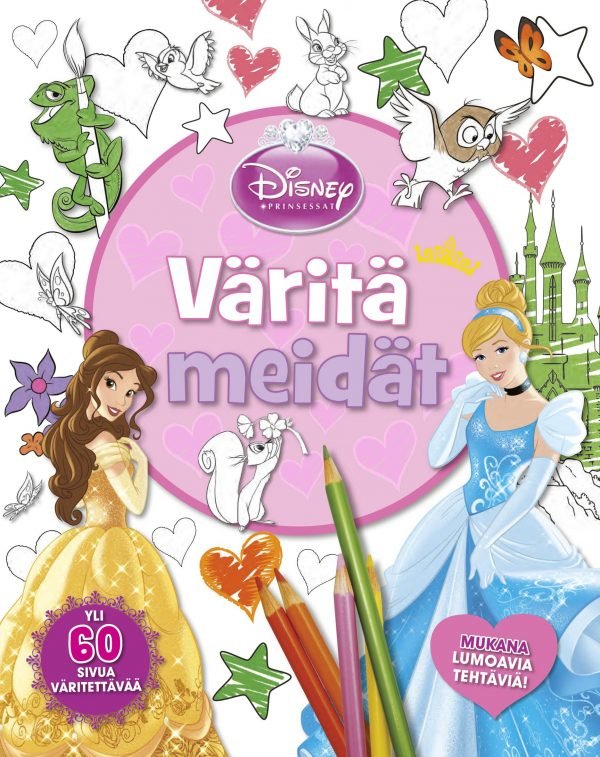Disney Prinsessat Väritä Meidät Värityskirja