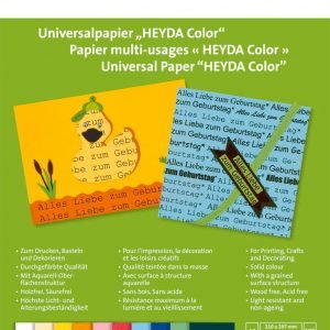 Heyda A4 100 G Color Vihko 100 Lehteä