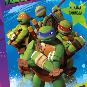 Turtles Vahvat Vinhat Ja Vihreät Puuhakirja